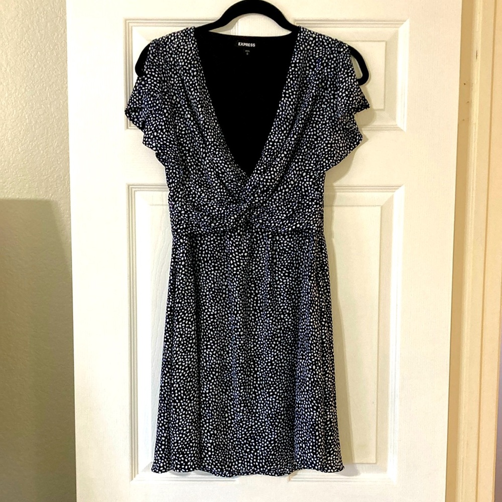 Express Twist-Front Dress S